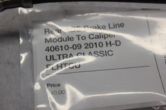 Rear ABS Brake Line Module To Caliper 40610-09 2010 H-D ULTRA CLASSIC FLHTCU