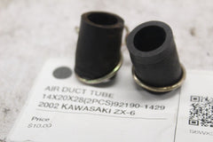 AIR DUCT TUBE 14X20X28 (2PCS) 92190-1429  2002 KAWASAKI ZX-6