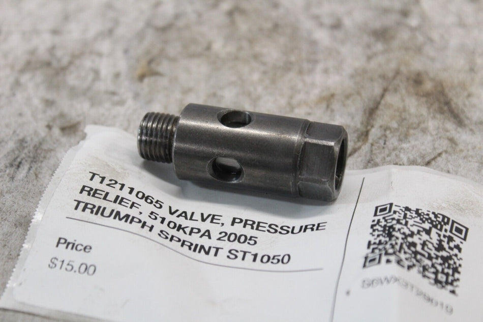 T1211065 VALVE, PRESSURE RELIEF, 510KPA 2005 TRIUMPH SPRINT ST1050