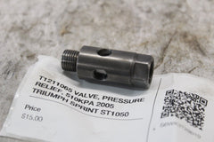 T1211065 VALVE, PRESSURE RELIEF, 510KPA 2005 TRIUMPH SPRINT ST1050