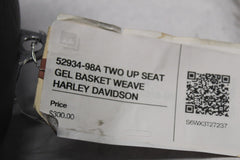 52934-98A TWO UP SEAT GEL BASKET WEAVE HARLEY DAVIDSON