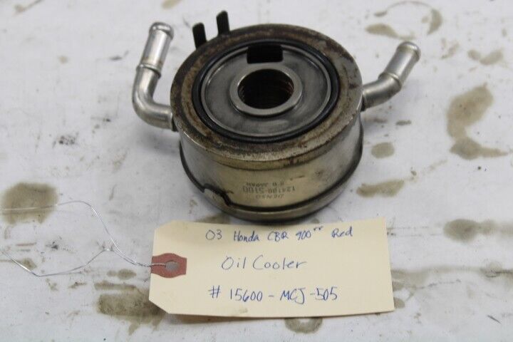 OEM Honda Motorcycle Oil Cooler #15600-MCJ-505 2003 CBR900RR