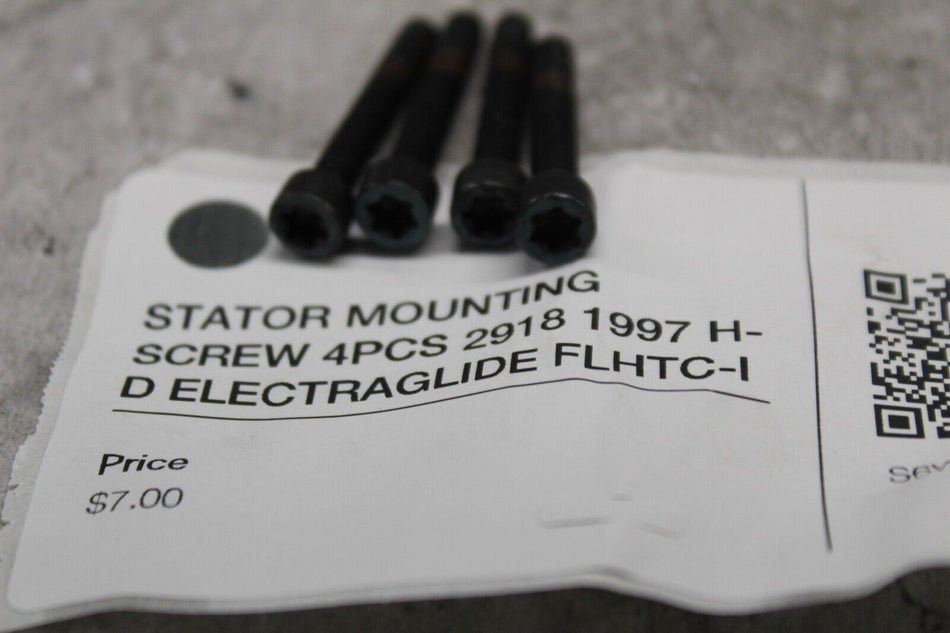 STATOR MOUNTING SCREW 4PCS 2918 1997 H-D ELECTRAGLIDE FLHTC-I