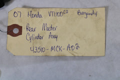 Rear Master Cylinder Assy 43510-MCK-A02 2007 Honda Shadow Sabre VT1100C2