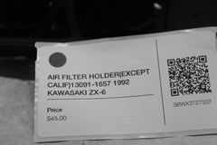 AIR FILTER HOLDER (EXCEPT CALIF) 13091-1657 1992 KAWASAKI ZX-6