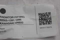 RADIATOR FITTING 92005-1281 1996 KAWASAKI VN800