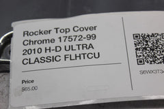 Rocker Top Cover Chrome 17572-99 2010 H-D ULTRA CLASSIC FLHTCU