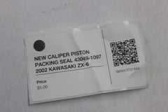 NEW CALIPER PISTON PACKING SEAL 43049-1097 2002 KAWASAKI ZX-6
