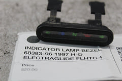 INDICATOR LAMP BEZEL 68383-96 1997 H-D ELECTRAGLIDE FLHTC-I