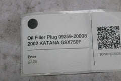Oil Filler Plug 09259-20008 2002 KATANA GSX750F