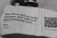 Rear Shock Bolt (2) Harley Davidson 3607 2000 H-D ELECTRAGLIDE FLHT