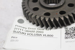 Primary Drive Gear 42T 21111-38A00 2003 SUZUKI VOLUSIA VL800