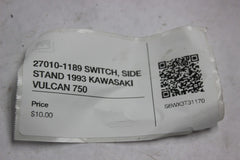 27010-1189 SWITCH, SIDE STAND 1993 KAWASAKI VULCAN 750