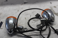 FRONT TURN SIGNAL ASSY PAIR 68972-00 2005 ROAD KING CUSTOM FLHRSI