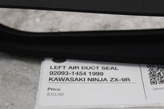 LEFT AIR DUCT SEAL 92093-1454 1999 KAWASAKI NINJA ZX-9R
