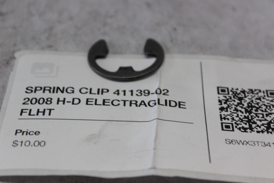 SPRING CLIP 41139-02 2008 H-D ELECTRAGLIDE FLHT