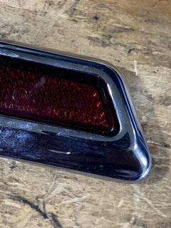 OEM Harley Davidson Touring Saddlebag Faceplate 90200448 LEFT Latch Cover Chrome