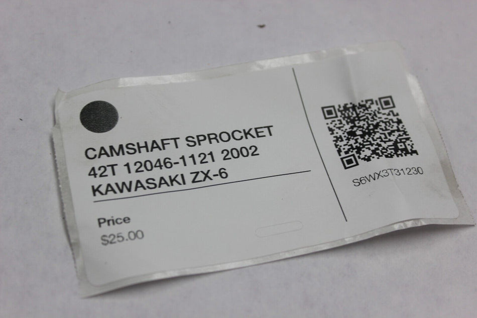 CAMSHAFT SPROCKET 42T 12046-1121 2002 KAWASAKI ZX-6