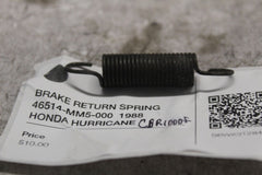 BRAKE RETURN SPRING 46514-MM5-000  1988 HONDA HURRICANE CBR1000F