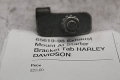 65619-98 Exhaust Mount At Starter Bracket Tab HARLEY DAVIDSON