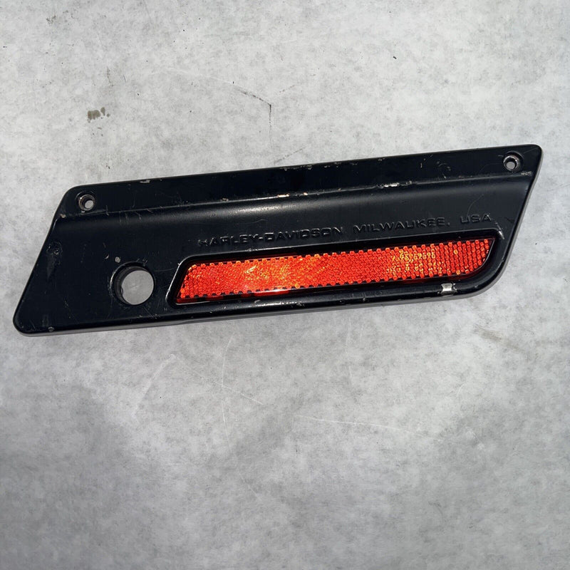 OEM Harley Davidson Saddlebag Faceplate RIGHT Black 90601-93