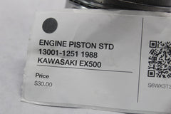 ENGINE PISTON STD 13001-1251 1988 KAWASAKI EX500