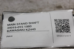 MAIN STAND SHAFT 34019-015 1980 KAWASAKI KZ440