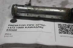 RADIATOR PIPE 32102-1473 1988 KAWASAKI EX500
