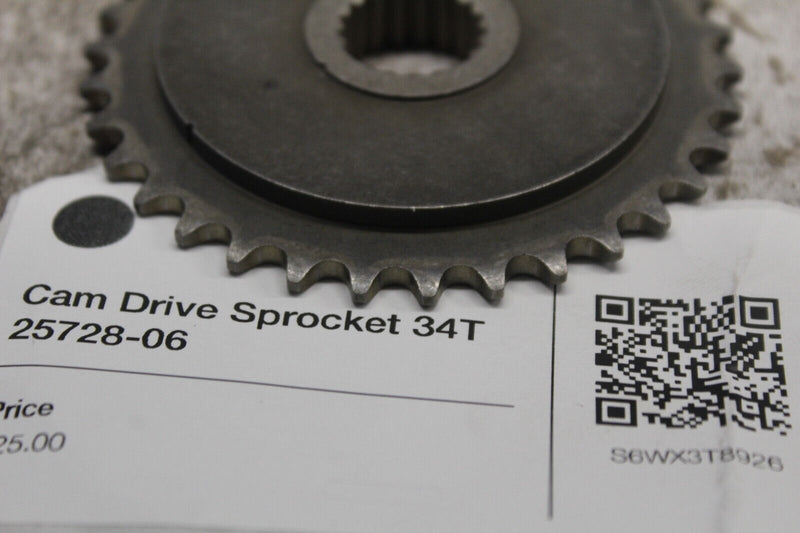 Cam Drive Sprocket 34T Harley Davidson 25728-06