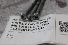 Air Cleaner Screws (3) HARLEY DAVIDSON 946 2010 H-D ULTRA CLASSIC FLHTCU