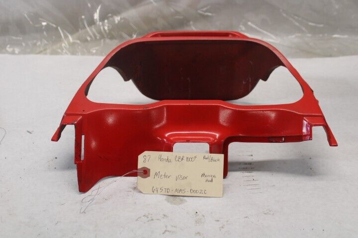 Meter Visor (Monza Red) 64570-MM5-000ZC 1987 Honda CBR1000F Hurricane