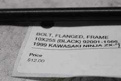 BOLT, FLANGED, FRAME 10X255 (BLACK) 92001-1566 1999 KAWASAKI NINJA ZX-9R