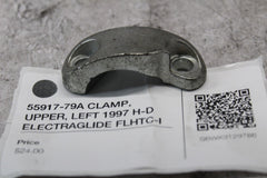 55917-79A CLAMP, UPPER, LEFT 1997 H-D ELECTRAGLIDE FLHTC-I