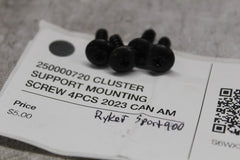 250000720 CLUSTER SUPPORT MOUNTING SCREW 4PCS 2023 CAN AM RYKER SPORT 900 ACE