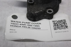 WATER PUMP COVER 19221-KM1-000 1993 HONDA HELIX CN250