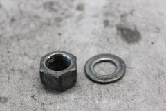 Front Axle Nut & Washer 7813A, 6594 2010 H-D ULTRA CLASSIC FLHTCU