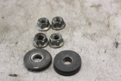 HANDLE HOLDER WASHER & NUT 4+4=8PCS TOTAL 09160-10094 08319-31107 2002 HAYABUSA