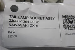 TAIL LAMP SOCKET ASSY 23008-1364 2002 KAWASAKI ZX-6
