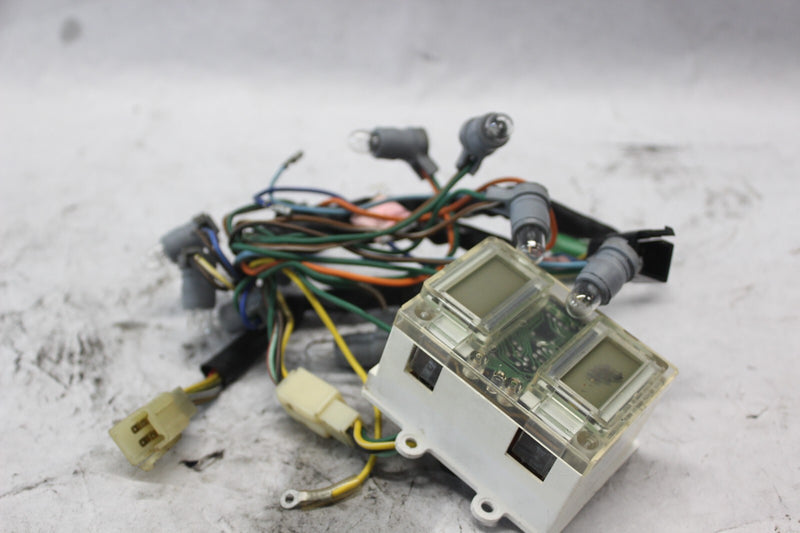 FUEL & GEAR POSITION INSTRUMENT ASSY W/HARNESS LCD CLOUDY SEE PICS 37300-ME5-671