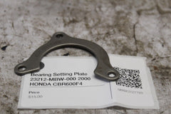 Bearing Setting Plate 23212-MBW-000 2000 HONDA CBR600F4