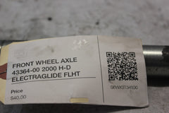 FRONT WHEEL AXLE 43364-00 2000 H-D ELECTRAGLIDE FLHT
