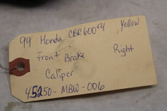 OEM Honda Motorcycle 1999 CBR600F4 Front Caliper Right 45250-MBW-006
