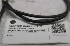 STARTER CABLE 1  11U-26331-00-00  1983 YAMAHA VIRAGO XV500K