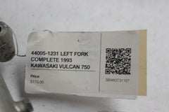 44005-1231 LEFT FORK COMPLETE 1993 KAWASAKI VULCAN 750