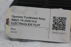 Operator Footboard Assy. 50621-79 2000 H-D ELECTRAGLIDE FLHT