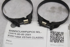 BAND (CLAMP) 2PCS 5EL-13474-00-00 2001 XVS1100A VSTAR CLASSIC