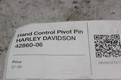 Hand Control Pivot Pin HARLEY DAVIDSON 42860-06