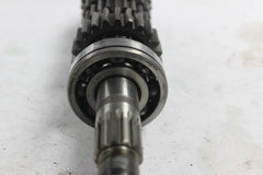 INPUT TRANS SHAFT W/ GEARS 14T 13127-1274 2005 KAWASAKI NINJA ZX-12R