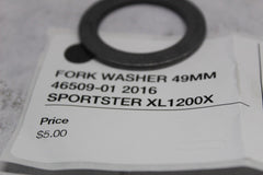 FORK WASHER 49MM 46509-01 2016 SPORTSTER XL1200X