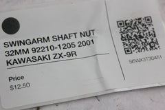 SWINGARM SHAFT NUT 32MM 92210-1205 2001 KAWASAKI ZX-9R